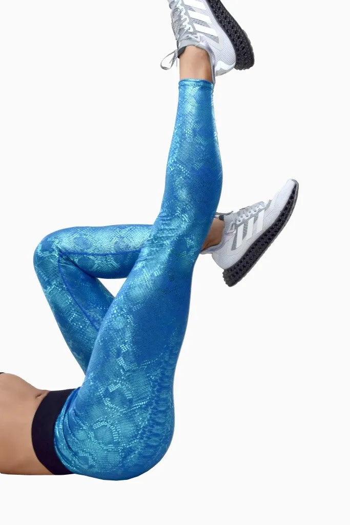 BLUE SNAKE SILVER FOIL