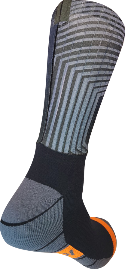 GEOMETRICS BLACK LOW CUT