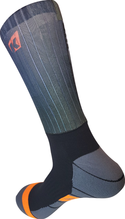 GEOMETRICS BLACK LOW CUT