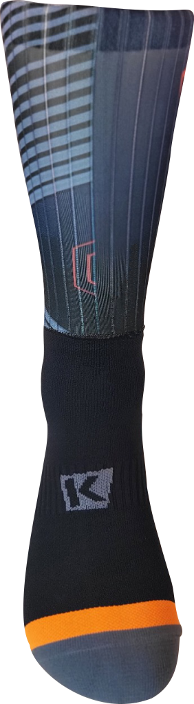 GEOMETRICS BLACK LOW CUT