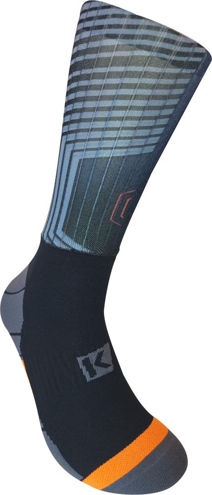 GEOMETRICS BLACK LOW CUT