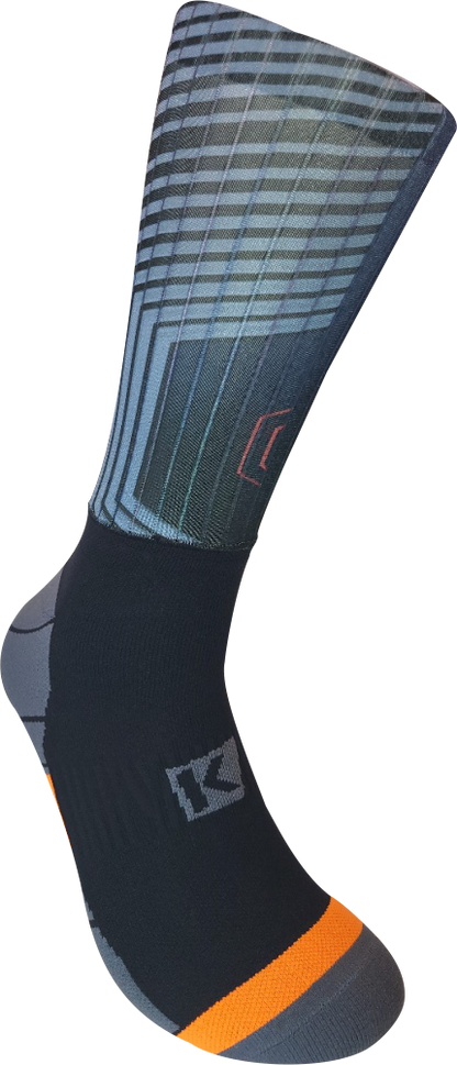 GEOMETRICS BLACK LOW CUT