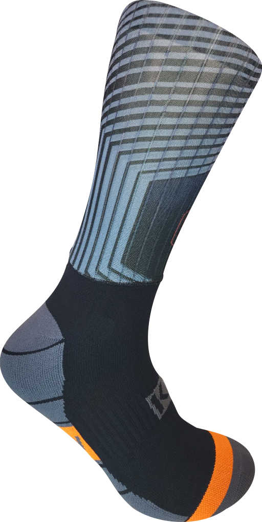 GEOMETRICS BLACK LOW CUT