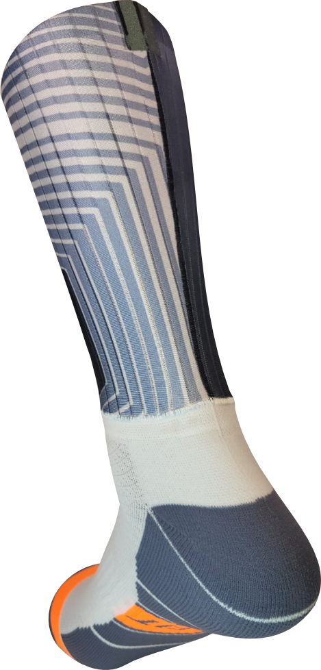 GEOMETRICS WHITE LOW CUT