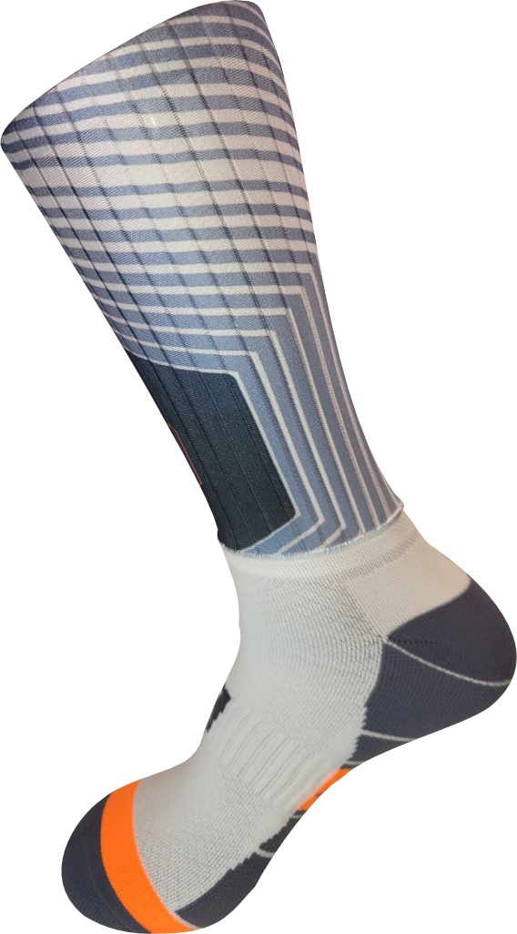GEOMETRICS WHITE LOW CUT