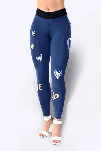 HEARTS +LOVE DEEP BLUE
