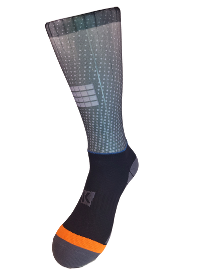 LINES&DOTS  BLACK GREY LOW CUT