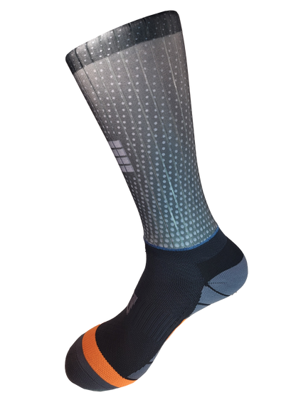 LINES&DOTS  BLACK GREY LOW CUT