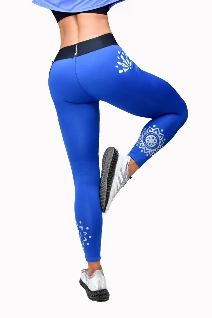 REFLECTIVE MANDALA ROYAL BLUE