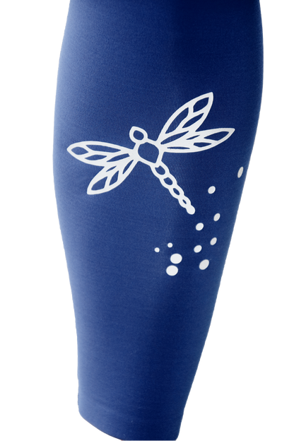 LIBÉLULA REFLECTANTE AZUL PROFUNDO